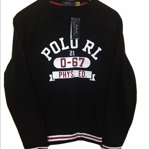Polo Ralph Lauren Mens Graphic Crew Neck Sweater